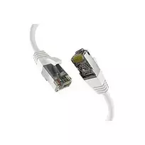 EFB-Elektronik CAT8.1 baltas 10 m RJ45 jungiamasis kabelis S/FTP PIMF LSZH 2000 MHz 40Gb tinklo kabelis