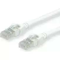 ROLINE Patch-Cable RJ-45 (M) į RJ-45 (M) 5 m UTP CAT 6 Halogen-Free, Moulded, Stranded Baltas (21.15.2565)