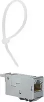 Hager RJ45 įmontuojamas modulis E-Dat CAT 6a VU603NWH (VZ314RJ)
