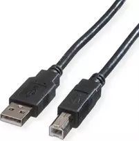 Secomp 11.44.8808 USB kabelis 0,8 m USB 2.0 USB A USB B juodas (11.44.8808)