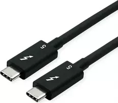 ROLINE Thunderbolt 5 Kabel C-C 80G 240W 8K passiv 0.8m - Kabel - Digital/Daten (11.02.9111)