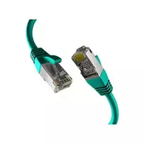 EFB-Elektronik CAT8.1 žalias 0,25m RJ45 jungiamasis kabelis S/FTP PIMF LSZH 2000MHZ 40GB tinklo kabelis