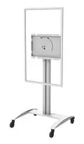 Peerless SR560-FLIP2 daugialypės terpės vežimėlis/stovas baltas