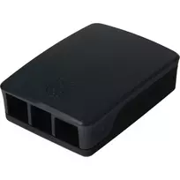 Originalus Raspberry Pi 4B korpusas juodai/pilkas (RPI4 CASE BLK/GRY)