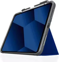 STM Dux Plus dėklas, skirtas Apple iPad 10.9 2022, mėlynas/skaidrus, didmeninė pakuotė (STM-222-388KX-03)