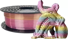 AzureFilm SILK TROPICANA 1.75 mm 1 kg – AZUREFILM 3D FILAMENT (FL171-2463) Vaivorykštinis