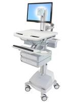 Multimedijos vežimėlis Ergotron StyleView aliuminis, pilkai baltas