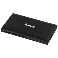 Hama 00181018 kortelių skaitytuvas USB 3.2 Gen 1 (3.1 Gen 1) Type-A juodas