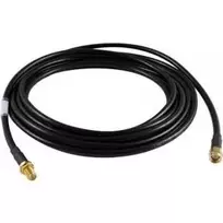 ALLNET 2m - 2xR-SMA - R-SMA - R-SMA - Gerade - Gerade - Männlich/weiblich - Schwarz (ANT-CAB-RSMA-RSMA-200)