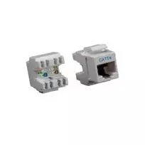 ROLINE Cat.5e Keystone RJ-45, neekranuotas, šviesiai pilkas (26.11.0343)