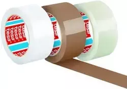 Pakavimo juosta Tesa 4195, polipropilenas, 50 mm x 66 m, balta