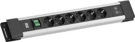 Bachmann CONNECTUS BM005920 ilgintuvas su 6 kištukiniais lizdais ir USB-A 22W, 2,0 m laidu