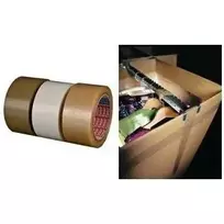 Pakavimo juosta Tesa 4124 PVC 75 mm x 66 m – atspari plyšimui, stiprus lipnumas
