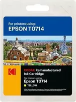 185E007104 KODAK EPS. DX4000 TINTE YEL C13T07144012/T0714/T0894 480Seiten 5.5ml (185E007104)