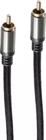 Audio kabelis RCA ShiverPeaks BS20-40025 1m Juodas