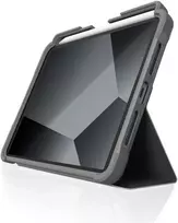 STM Dux Plus Dėklas | Apple iPad mini 2024 ir 2021 | juodas/skaidrus