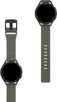 Urban Armor Gear Universal Scout dirželis išmaniesiems laikrodžiams – žalias – Samsung – tinka Galaxy Watch6 40mm ir 44mm, Galaxy Watch6 Classic 43mm ir 47mm, Galaxy Watch5... – silikonas