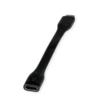 ROLINE USB4 Gen3x2 40Gbit/s C-C ST/BU plokščias adapterio laidas