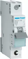Hager MCS116 – Automatinis jungiklis, 16 A, 1 poliaus