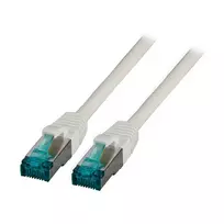 EFB-Elektronik RJ45 jungiamasis laidas Cat.6A S/FTP LSZH pilkas 10m