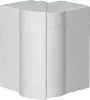 HAGER BR651303H9016 Išorinis kampas reguliuojamas BR/A/S 68x130mm (BR651303H9016)