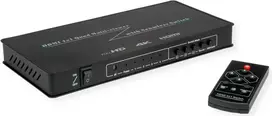 ROLINE HDMI Quad Multi-Viewer jungiklis 4 įėjimų belaidis (14.01.3596)