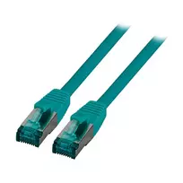 EFB-Elektronik RJ45 Patch Laidas Cat.6A S/FTP LSZH Žalias 2m