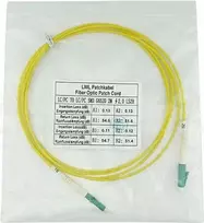 Šviesolaidinis šuolinis laidas BlueOptics SFP2121BU0.5MM 0,5 m LC, vienmodis G.657.A1, geltonas apvalkalas
