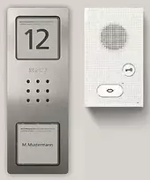 SIEDLE SET CAB 850-1 E/W Audio komplektas Basic nerūdijantis plienas (210008742-00)