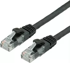 UTP PatchCord Cat6a. CU. Juoda. 0,3 m - Laidas - Tinklas (21.99.1464)