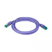 EFB-Elektronik RJ45 Patch Laidas Cat.6A S/FTP LSZH Violetinis 0,5m (MK6001.0,5VI)