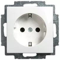 BUSCH JAEGER BJ 20 EUC-914 BULK didmeninė pakuotė 100 vnt. SCHUKO® kištukiniai lizdai Busch-balanc