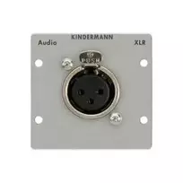 Kontaktinis lizdas XLR Kindermann 7444000412