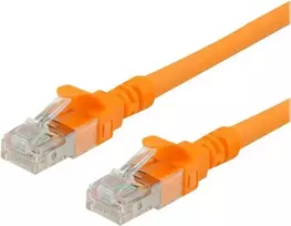 ROLINE Patch-Cable RJ-45 (M) į RJ-45 (M) - 2 m - UTP - CAT 6a - Be halogenų, liejinis, vytas - oranžinė (21.15.2772)