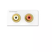 Sieninis lizdas 2 x RCA Kindermann 7456 000 510