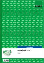 Verslo forma Sigel AM415 Žalia Balta A4 50 lapų