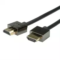 ROLINE High Speed - HDMI mit Ethernetkabel - HDMI (M) bis HDMI (M) - 2 m - abgeschirmt - Schwarz (11.04.5592)