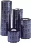 Thermotransferbänder, Inkanto, AXR 7+, Harz, 83 mm, 74 m, Außen, Schwarz Thermotransferband, Inkanto, AXR 7+, Harz, Rollenbreite: 83 mm, Kernbreite: 1