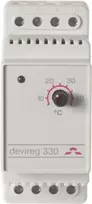 DEVI Elektrinis termostatas 15-45°C 140F1072 devireg 330 16A 230VAC 1-pin 2TE