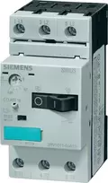 Siemens SIRIUS grandiklis 3RV1 3RV1011-1JA10, 3 paprastai atviri kontaktai, maks. 690 V / 50/60 Hz (3RV1011-1JA10)