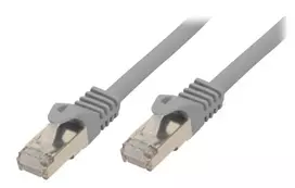 Tinklo kabelis ShiverPeaks BASIC-S 3m Cat7 S/FTP Pilka