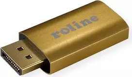 ROLINE GOLD 4K DisplayPort-HDMI Adapter, v1.2, DP ST - HDMI BU, Aktiv