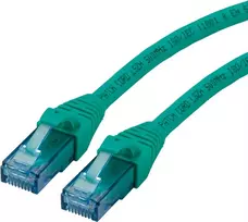 ROLINE - Pataisos laidas - RJ-45 (kištukas) į RJ-45 (kištukas) - 2 m - UTP - CAT 6a - Be halogenų, liejinis, vytas - Žalias (21.15.2732)