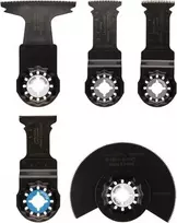 5 vienetų Starlock multifunkcinių priedų rinkinys Makita M E-24935