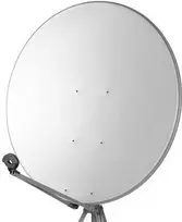Televes aliumininis reflektorius + laikiklis 124x133cm grafitas S 120-G