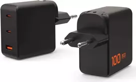 UAG Urban Armor Gear SRGE GaN sieninis įkroviklis | 100W | PD | 2x USB-C / 1x USB-A | juodas | 9B443811V4040