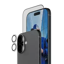 PanzerGlass 2-in-1 Essentials Bundle iPhone 17 – apsauginis stiklas ekranui ir objektyvams