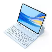Inateck KB04002 klaviatūra QWERTY Bluetooth su jutikliniu kilimėliu, mėlyna