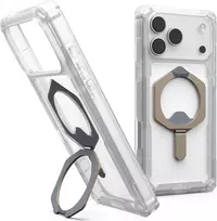 UAG Plasma XTE MagSafe Dėklas, skirtas iPhone 17 Pro Max, suderinamas su MagSafe (skaidrus/titaninis)
