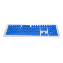 Keyboard Keycaps 108 Key OEM Height DIY Transparent Matte Mechanical Keycap for 61 87 104 Key Mechanical Keyboard mėlyna